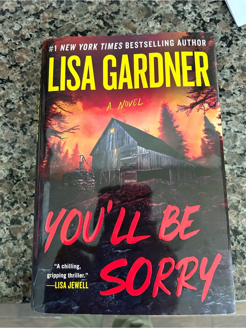 'You'll Be Sorry' Wall Art Print in Red and Black